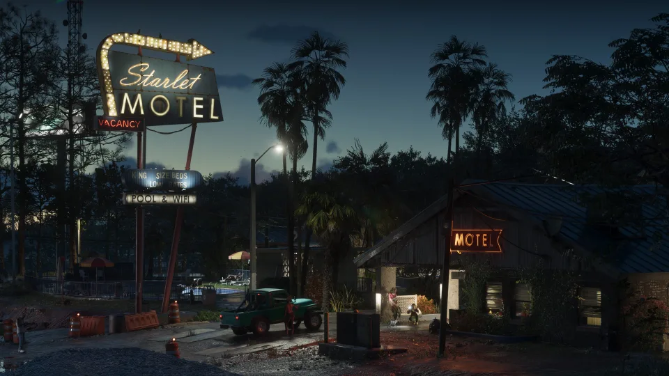 Port Gellhorn shown in an official Grand Theft Auto VI screenshot