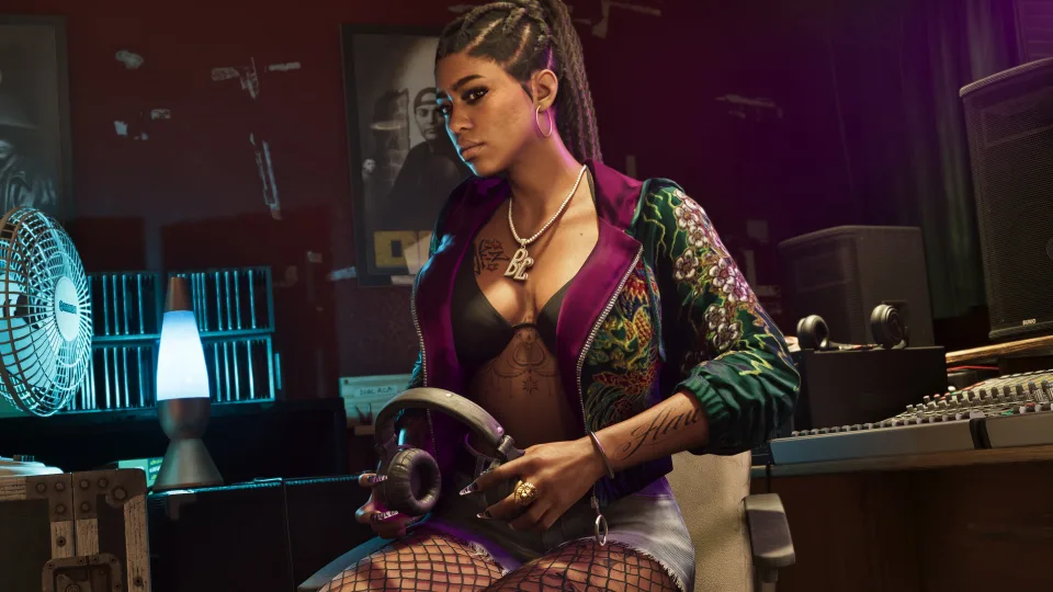 Bae-Luxe and Roxy of Real Dimez in an official Grand Theft Auto VI screenshot